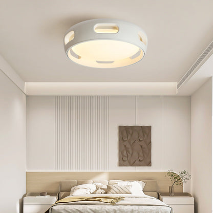 Nordischer bladeless LED-Deckenventilator mit Licht