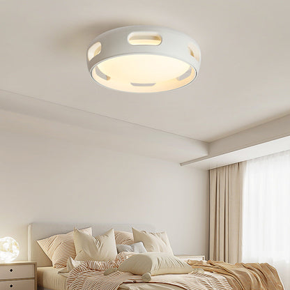 Nordischer bladeless LED-Deckenventilator mit Licht