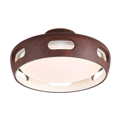 Nordischer bladeless LED-Deckenventilator mit Licht