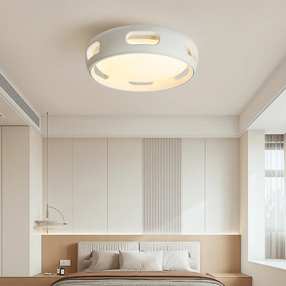 Nordischer bladeless LED-Deckenventilator mit Licht
