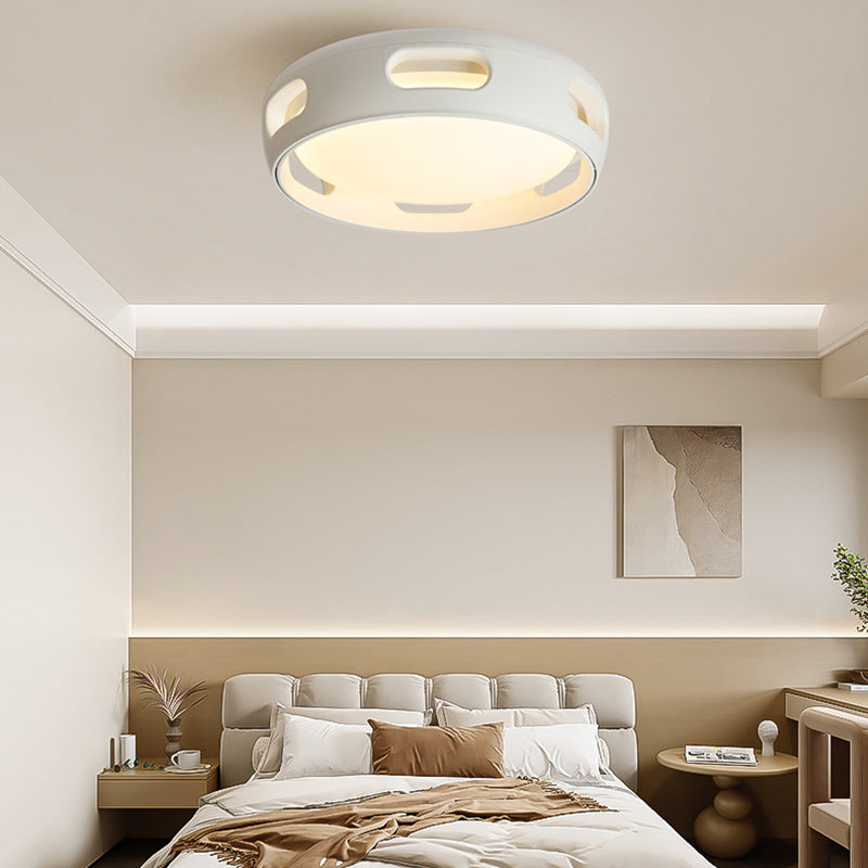 Nordischer bladeless LED-Deckenventilator mit Licht