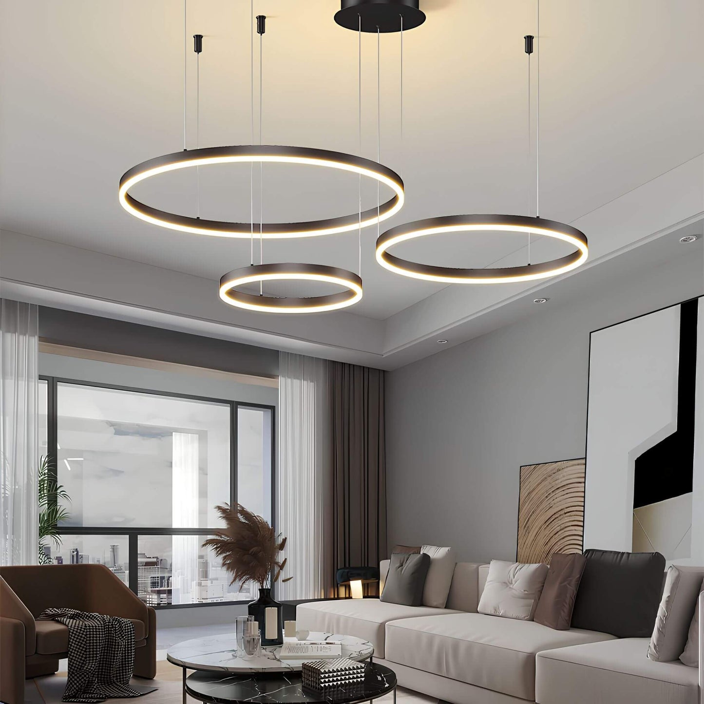 CircaLuxe – LED Ring-Deckenleuchter-Aster Selection