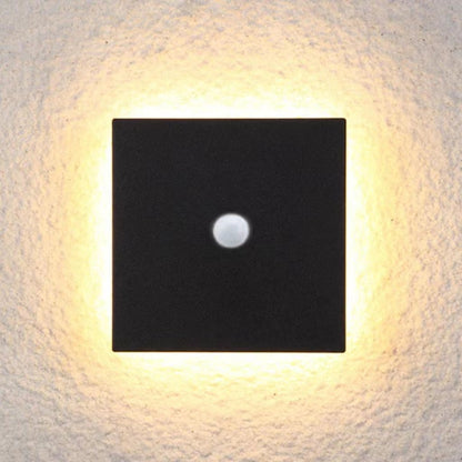 Moderne geometrische LED-Außenwandleuchte