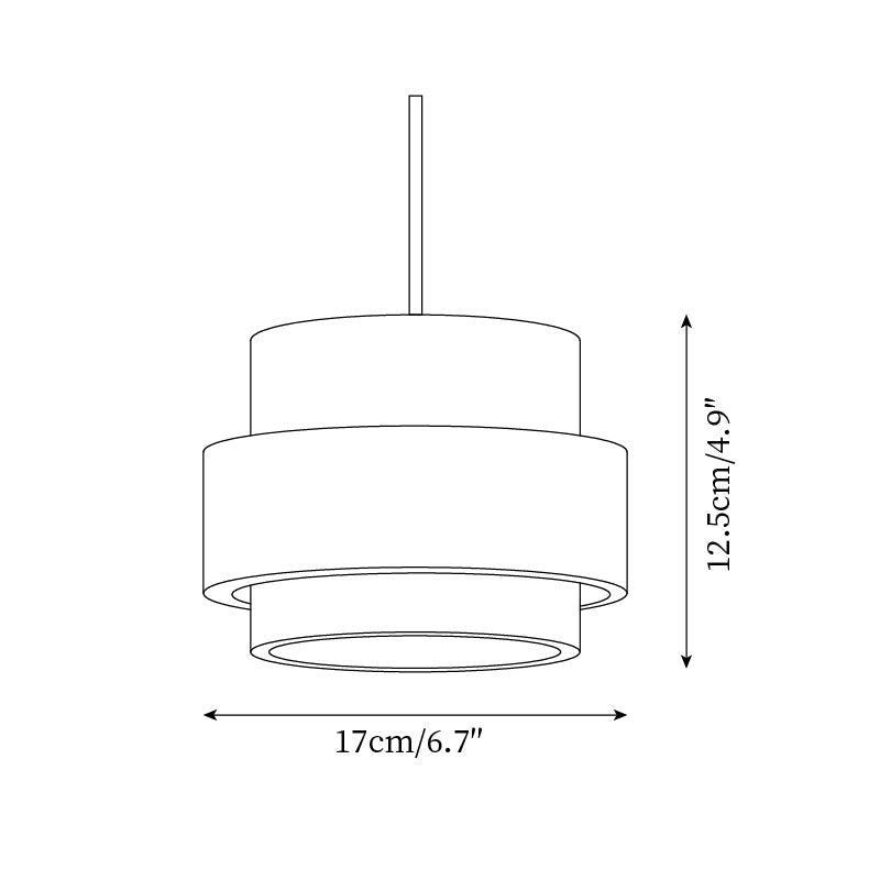 Rustikale Steinhängelampe