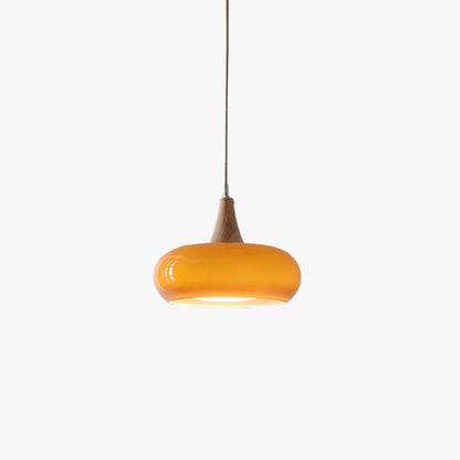 Moderne Glas-Pendelleuchte