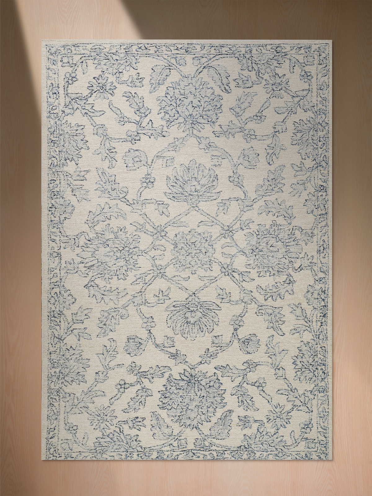 Persischer Teppich aus botanischer Wollbaumwolle von Elvara