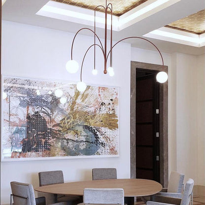 Moderne Lichtkunst Deckenlampe-Aster Selection