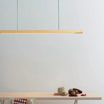 Moderne skandinavische Holz-Pendelleuchte