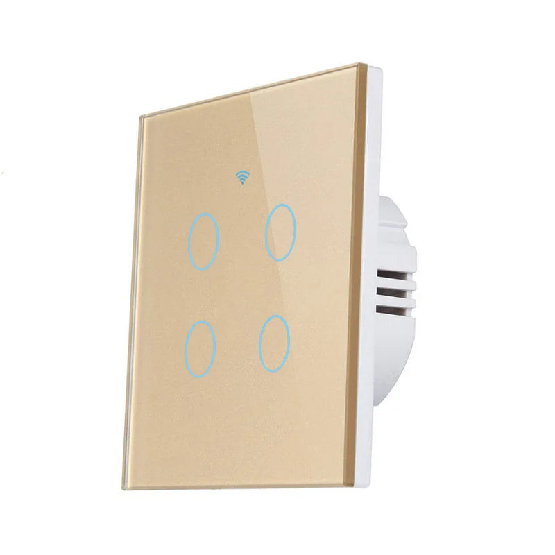 Luvexa minimalistischer Smart-Touch-Schalter aus Glas und PC