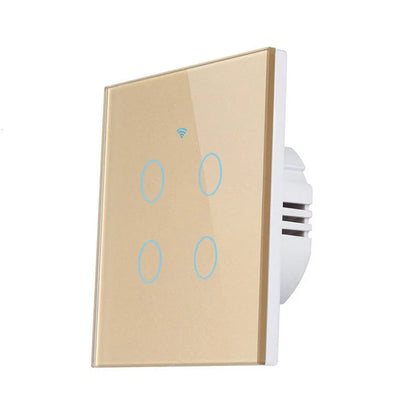 Luvexa minimalistischer Smart-Touch-Schalter aus Glas und PC
