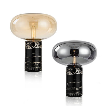 Yorlan Marmor-Tischlampe im Mid-Century-Stil