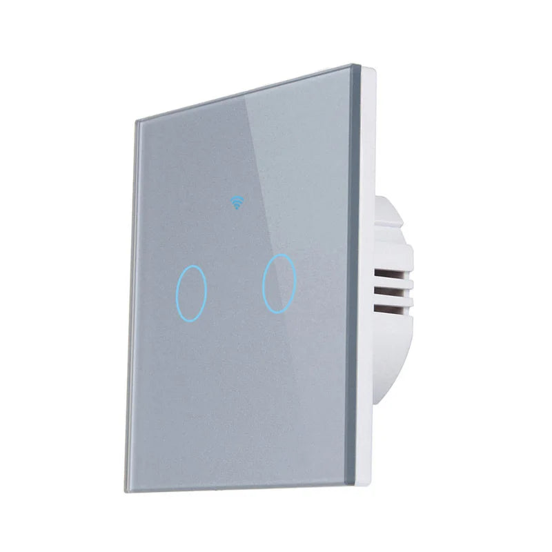 Luvexa minimalistischer Smart-Touch-Schalter aus Glas und PC