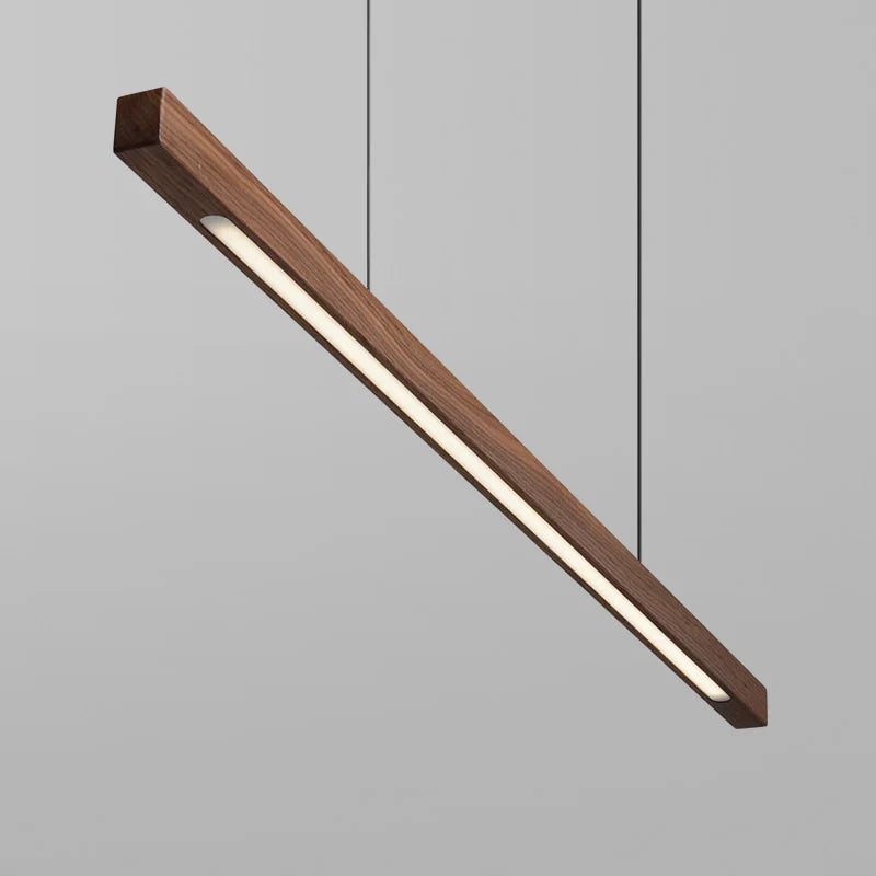 Moderne skandinavische Holz-Pendelleuchte