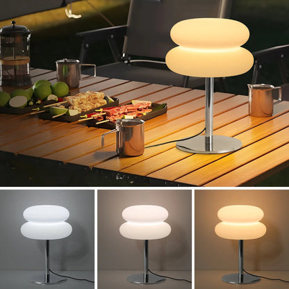 Xandrel Mid-Century-Glas-Tischlampe