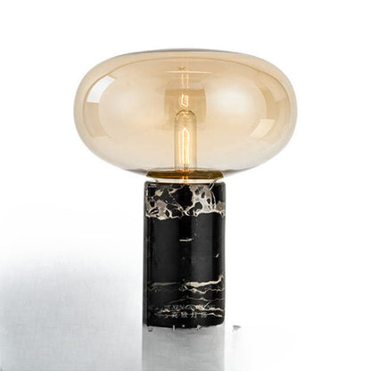 Yorlan Marmor-Tischlampe im Mid-Century-Stil
