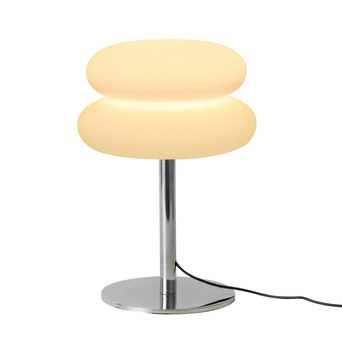 Xandrel Mid-Century-Glas-Tischlampe