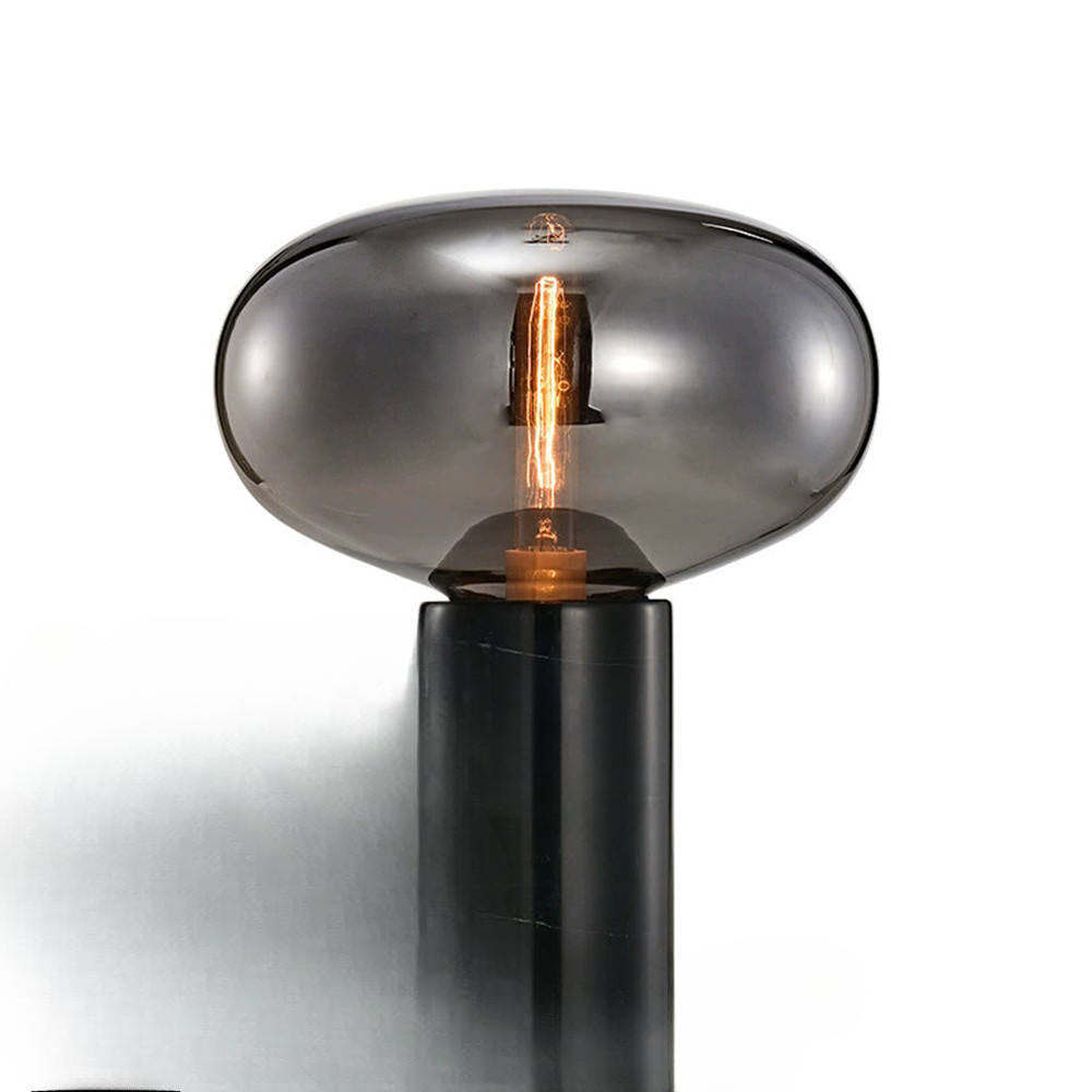 Yorlan Marmor-Tischlampe im Mid-Century-Stil