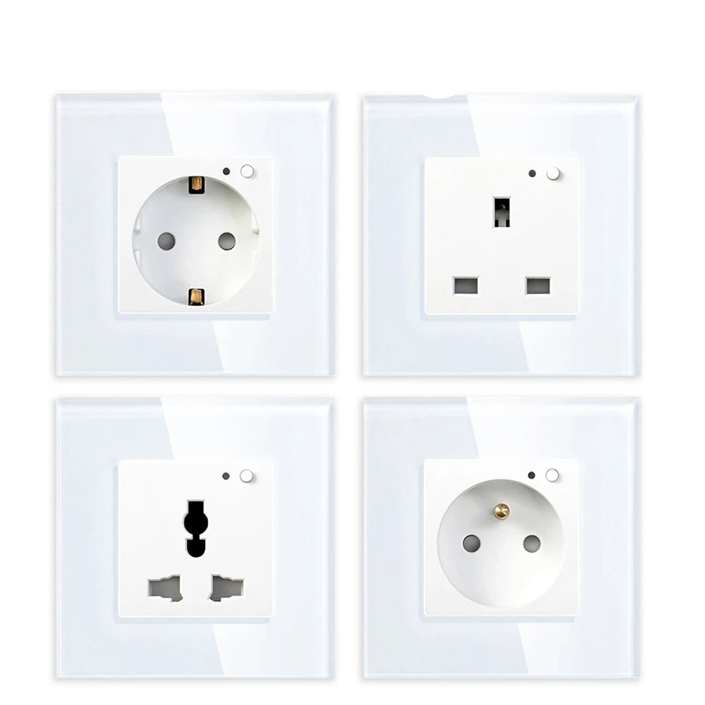 Luvexa minimalistischer Smart-Touch-Schalter aus Glas und PC