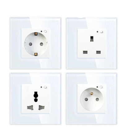 Luvexa minimalistischer Smart-Touch-Schalter aus Glas und PC