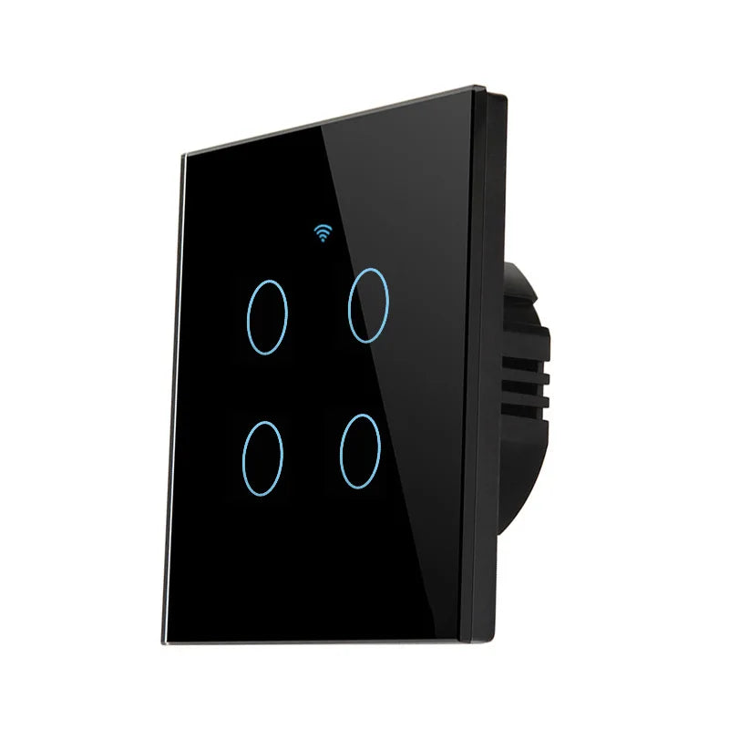 Luvexa minimalistischer Smart-Touch-Schalter aus Glas und PC