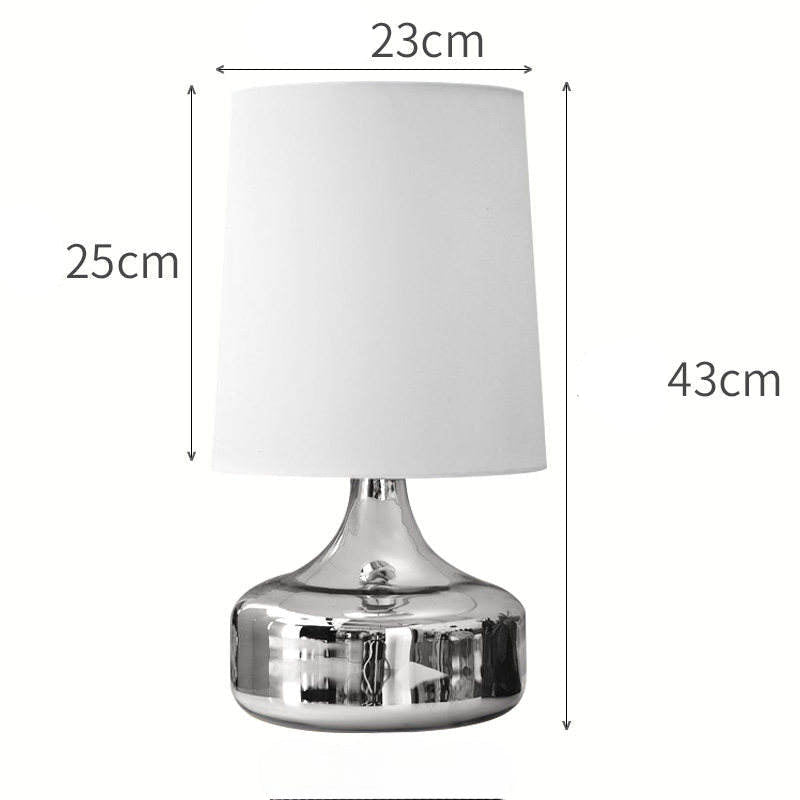 Dravena Keramik-Tischlampe im Mid-Century-Stil