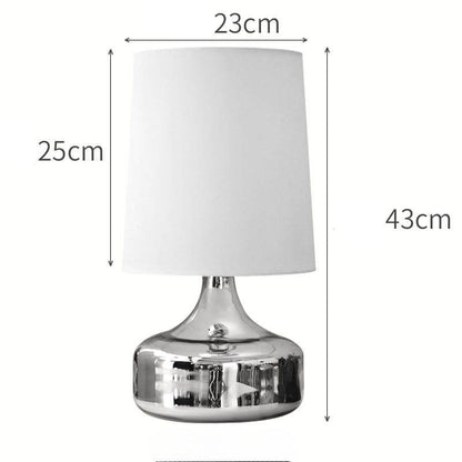 Dravena Keramik-Tischlampe im Mid-Century-Stil