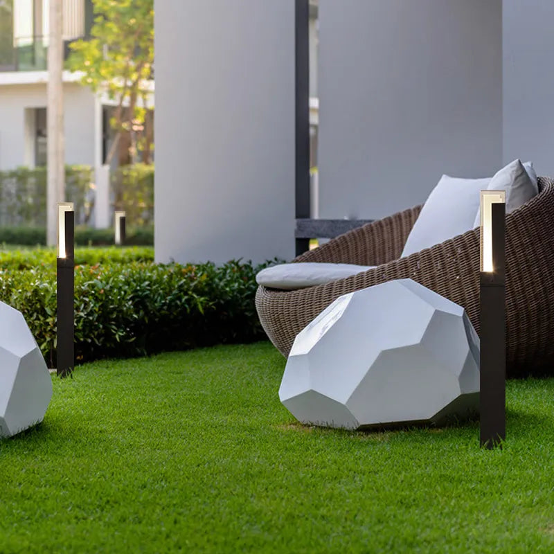 Architektonische LED-Gartenpollerleuchte