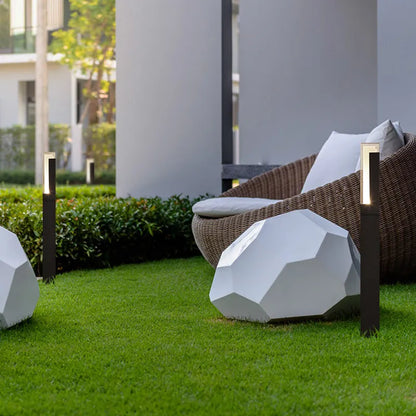 Architektonische LED-Gartenpollerleuchte