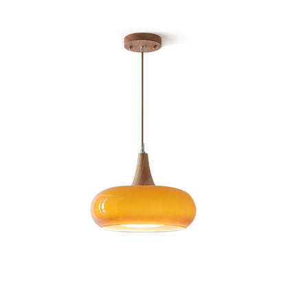 Moderne Glas-Pendelleuchte