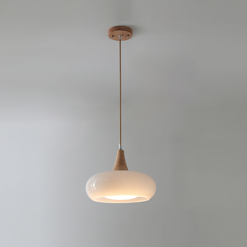 Moderne Glas-Pendelleuchte