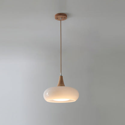 Moderne Glas-Pendelleuchte