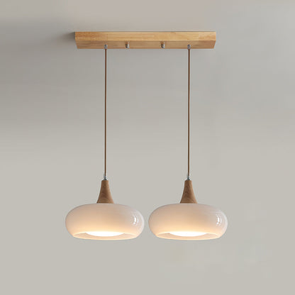 Moderne Glas-Pendelleuchte