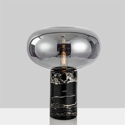 Yorlan Marmor-Tischlampe im Mid-Century-Stil