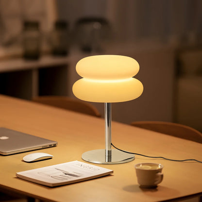 Xandrel Mid-Century-Glas-Tischlampe