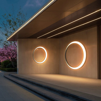 Moderne wasserdichte LED-Außenwandleuchte