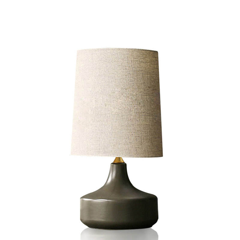 Dravena Keramik-Tischlampe im Mid-Century-Stil