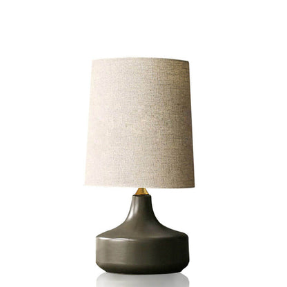 Dravena Keramik-Tischlampe im Mid-Century-Stil