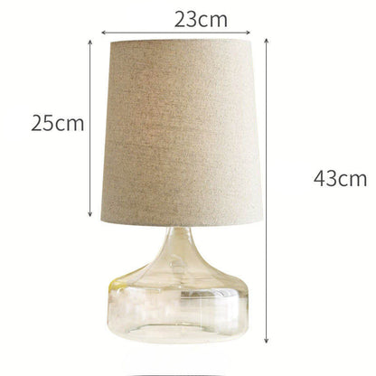 Dravena Keramik-Tischlampe im Mid-Century-Stil