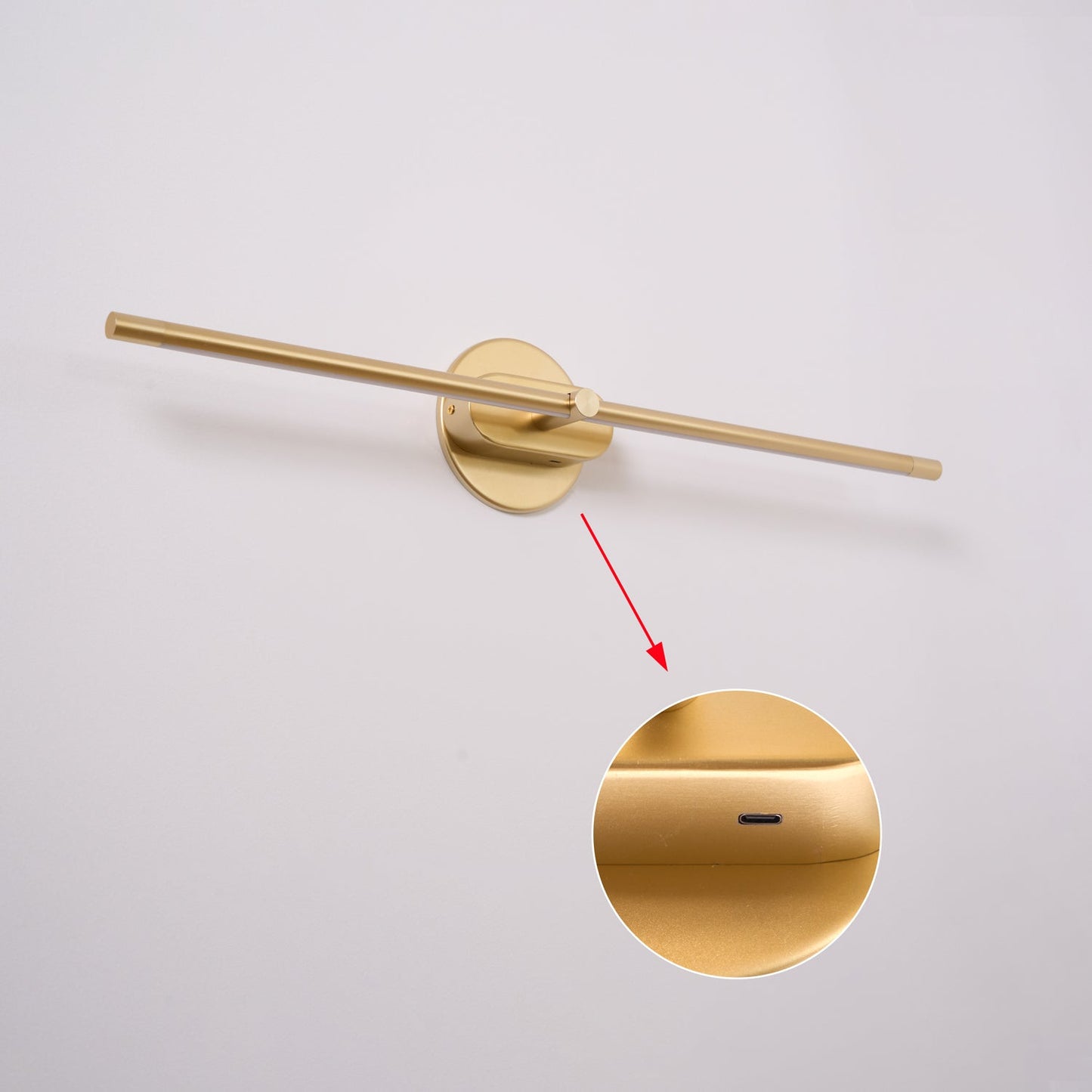 Wiederaufladbare Umgebungs-Wandlampe