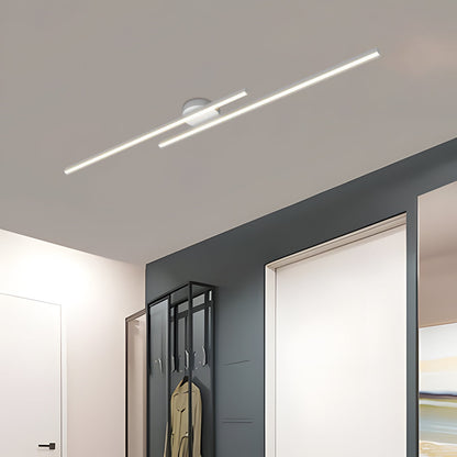 Minimalistische LED-Deckenleuchte