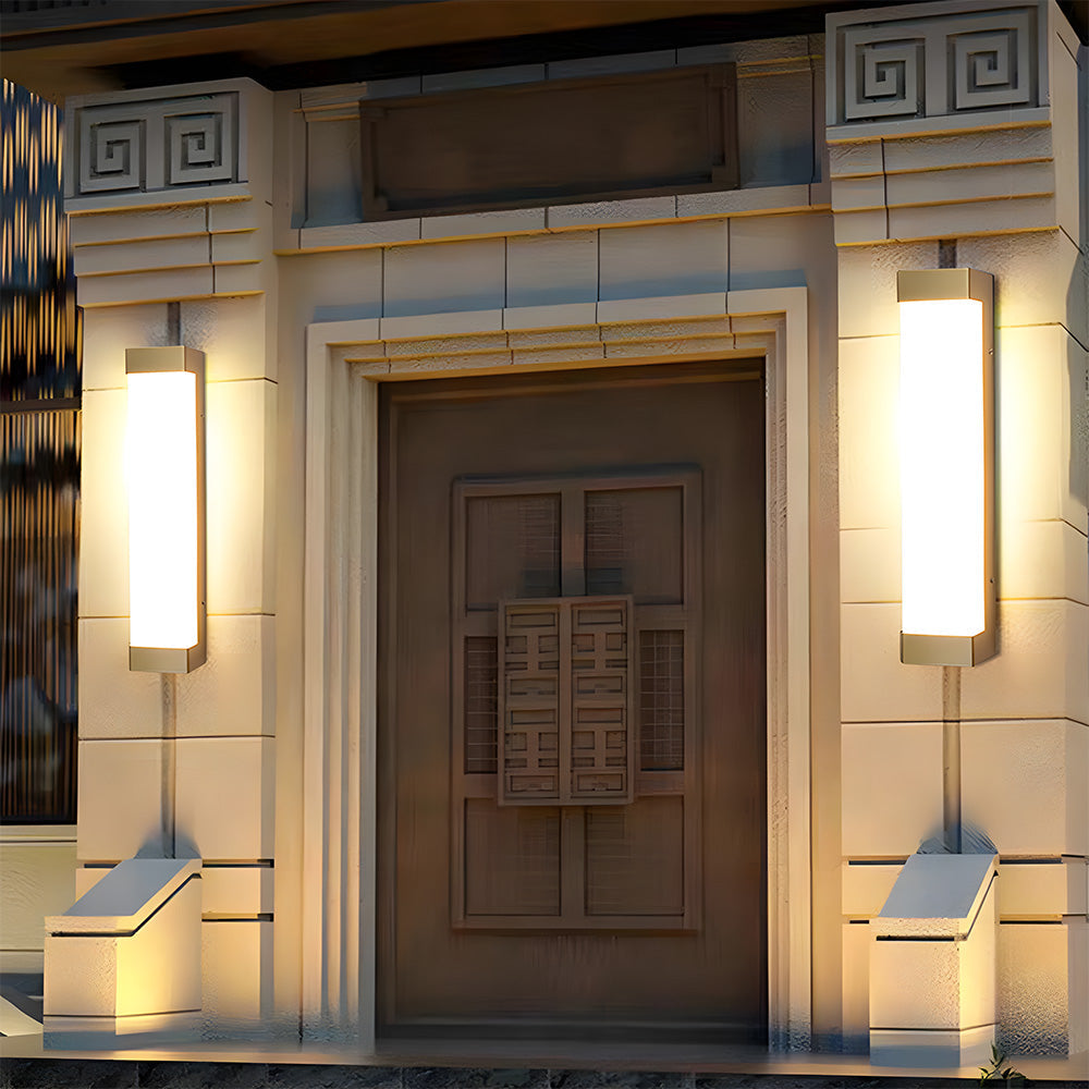 Moderne wasserdichte Außenwandleuchte