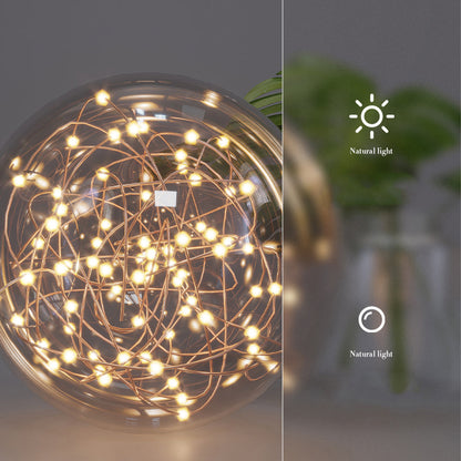 Goldene Sternenhimmel-Deckenleuchte