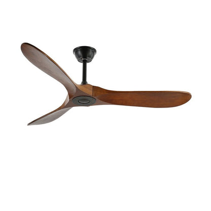 Moderner Deckenventilator aus Holz