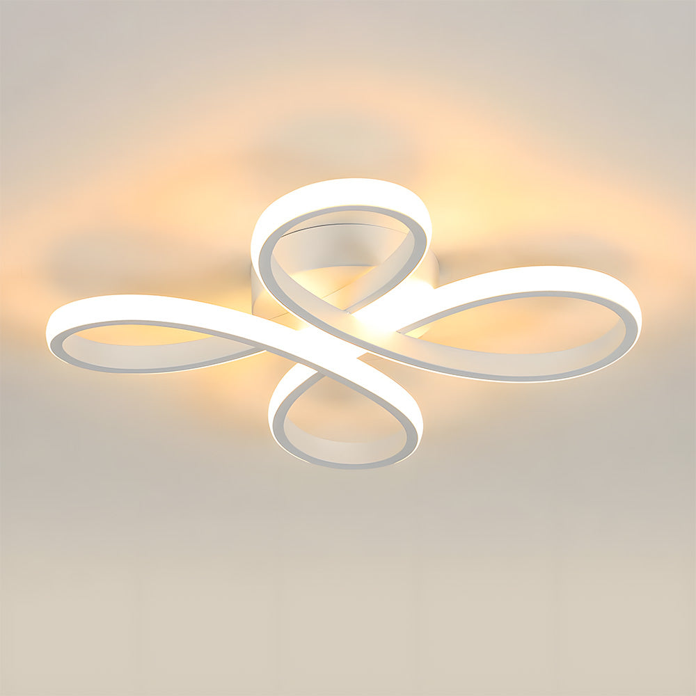 Skulpturale Eisen-Schlafzimmerlampe