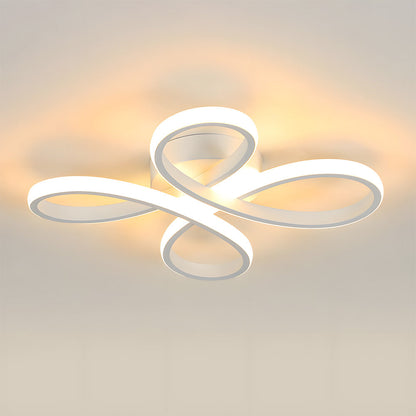 Skulpturale Eisen-Schlafzimmerlampe