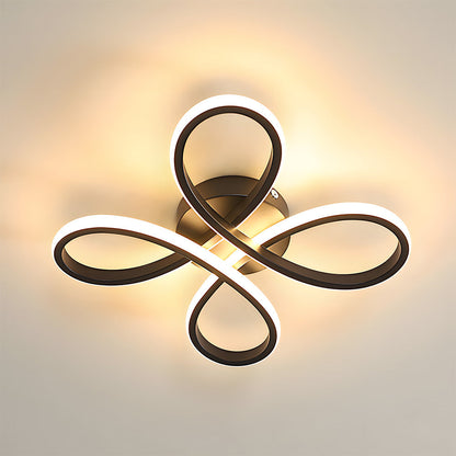 Skulpturale Eisen-Schlafzimmerlampe