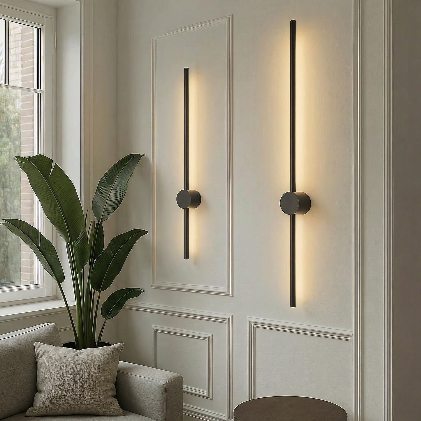 Modernes lineares Wandleuchten-Design