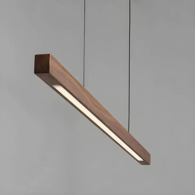 Moderne skandinavische Holz-Pendelleuchte