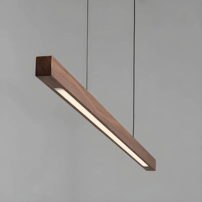 Moderne skandinavische Holz-Pendelleuchte