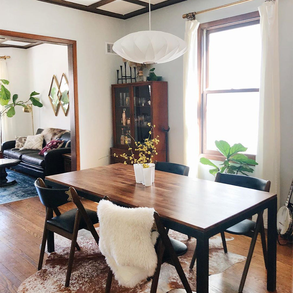 Weiße Laternen-Hängeleuchte